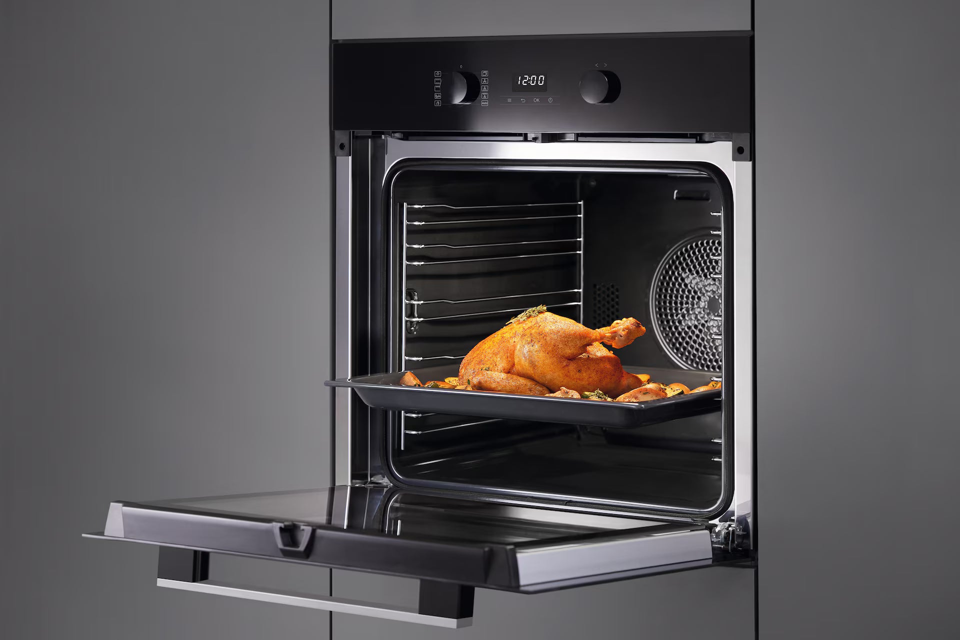 Miele Electric Smart Oven Obsidian Black H2455B