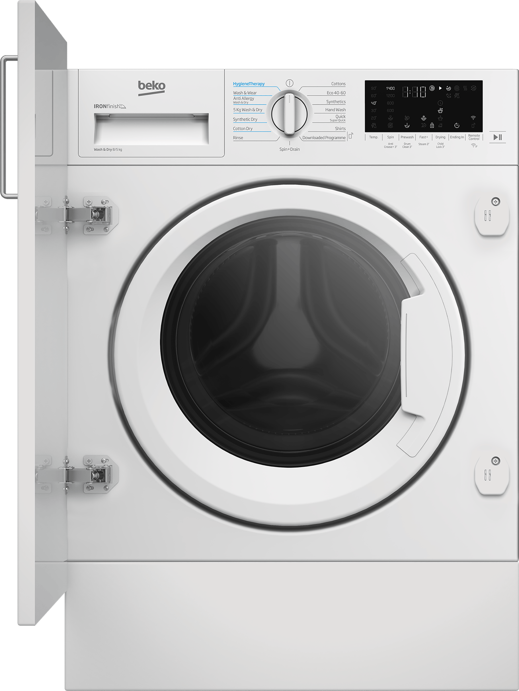 Beko Integrated Washer Dryer 8kg / 5kg | WDIK854441