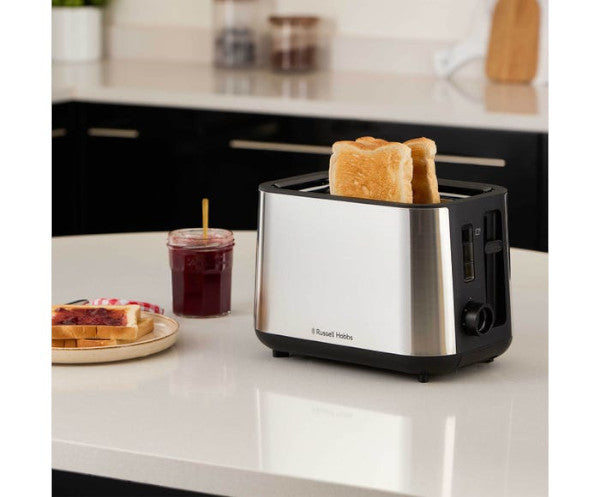 Russell Hobbs Steel Toaster 2 Slice | 27390