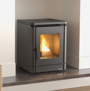 Nordica Peggy Pellet Stove | Black