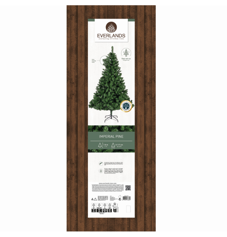 Pine Christmas Tree Green 6ft/180cm