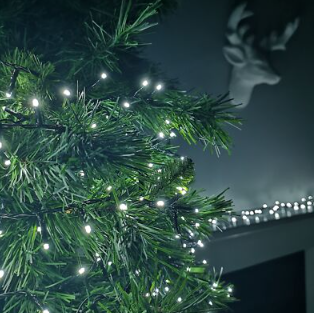 1500 Multi Action Led TreeBrights Timer White