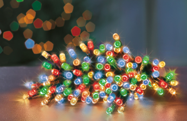 1000 Multi Action Led TreeBrights Timer Multi Colour