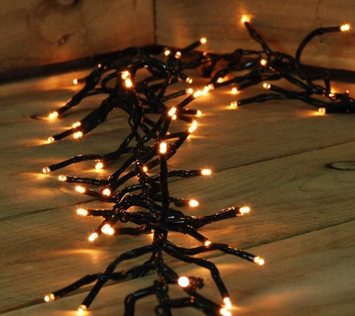 960 Multi Action LED Clusters Vintage Gold LED Lights