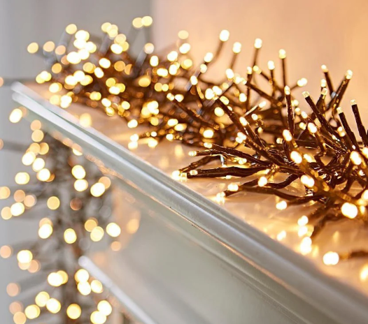 480 Multi Action LED Clusters Vintage Gold