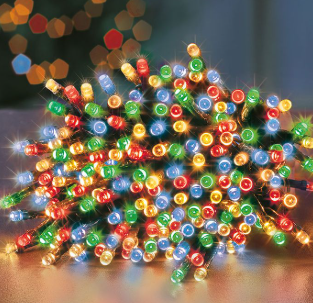 80 M-A LED Supabrights Timer Multi Colour