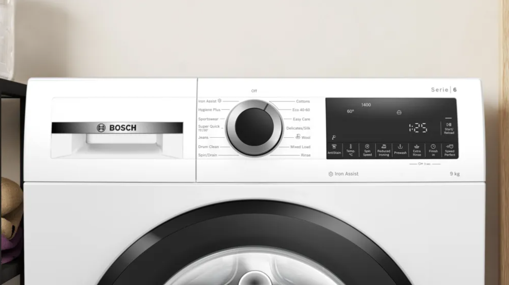 Bosch Freestanding Washing Machine 9kg White