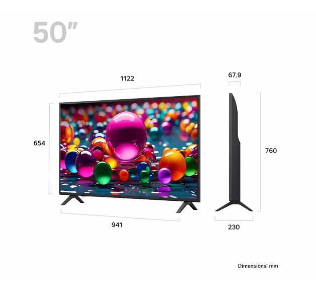 LG 50" 4K Smart TV | 50UA75006LA.AEK