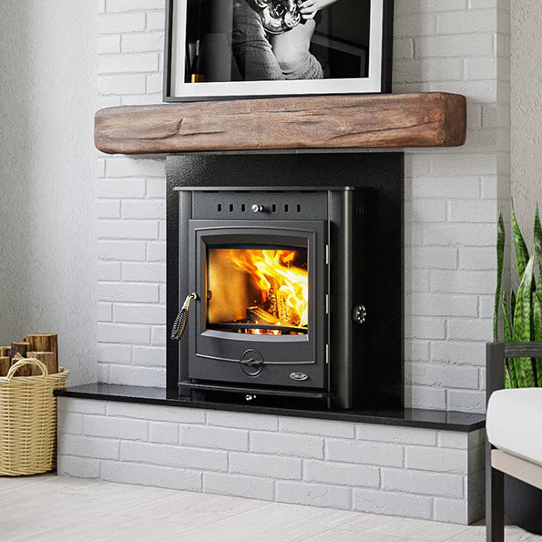 Henley Achill | Insert | Matt Black | 17kW | HPB