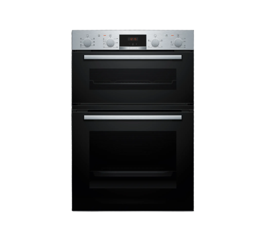 Bosch Series 4, Built-in Double Oven MBA533BS3B (NEW) STEEL