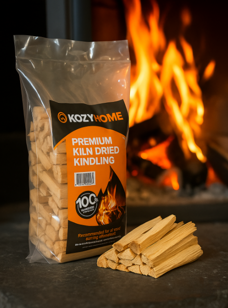 Full Pallet Kozy Home Beech Kindling 3kg + Free Delivery