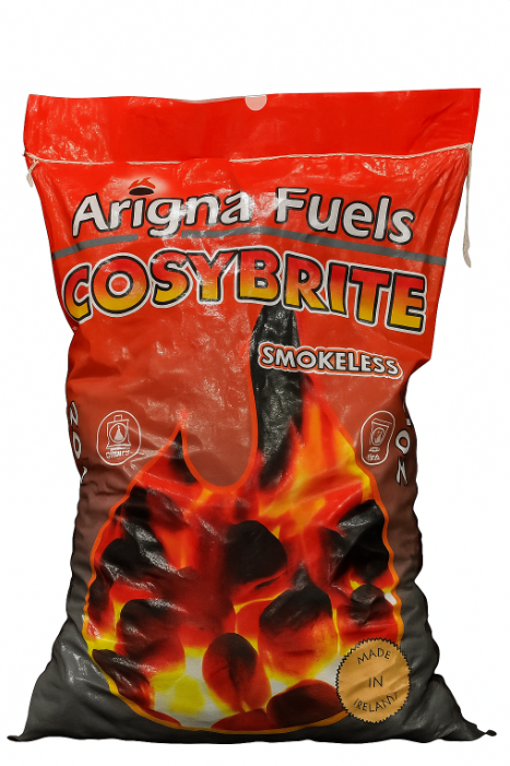 Half Pallet Arigna Cosybrite Smokeless Coal 20KG (25 bags) + Free Delivery