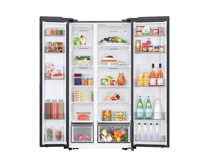 Samsung Series 6 American-Style Smart Fridge Freezer | Silver | RS57DG400EM9EU