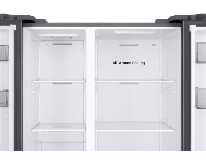 Samsung Series 6 American-Style Smart Fridge Freezer | Silver | RS57DG400EM9EU