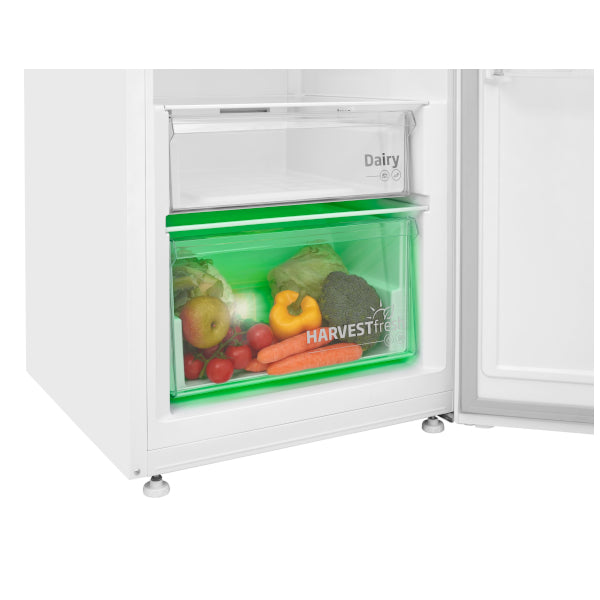 Beko Freestanding Tall Larder Fridge Steel | LNP4686LVPS