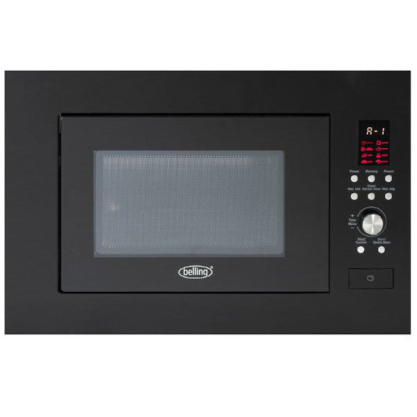 Belling 23L 900W Built-in Microwave | Black | BIM60BLK