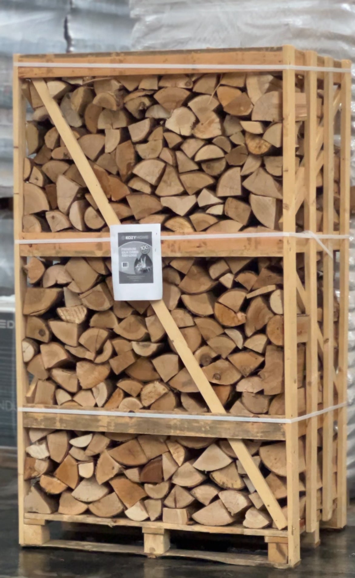 Kiln Dried Ash Crate 1.8M3 (Tall)
