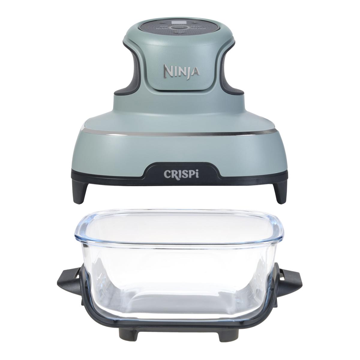 Ninja Crispi 4-in-1 Portable Glass Air Fryer | Sage | FN101UK