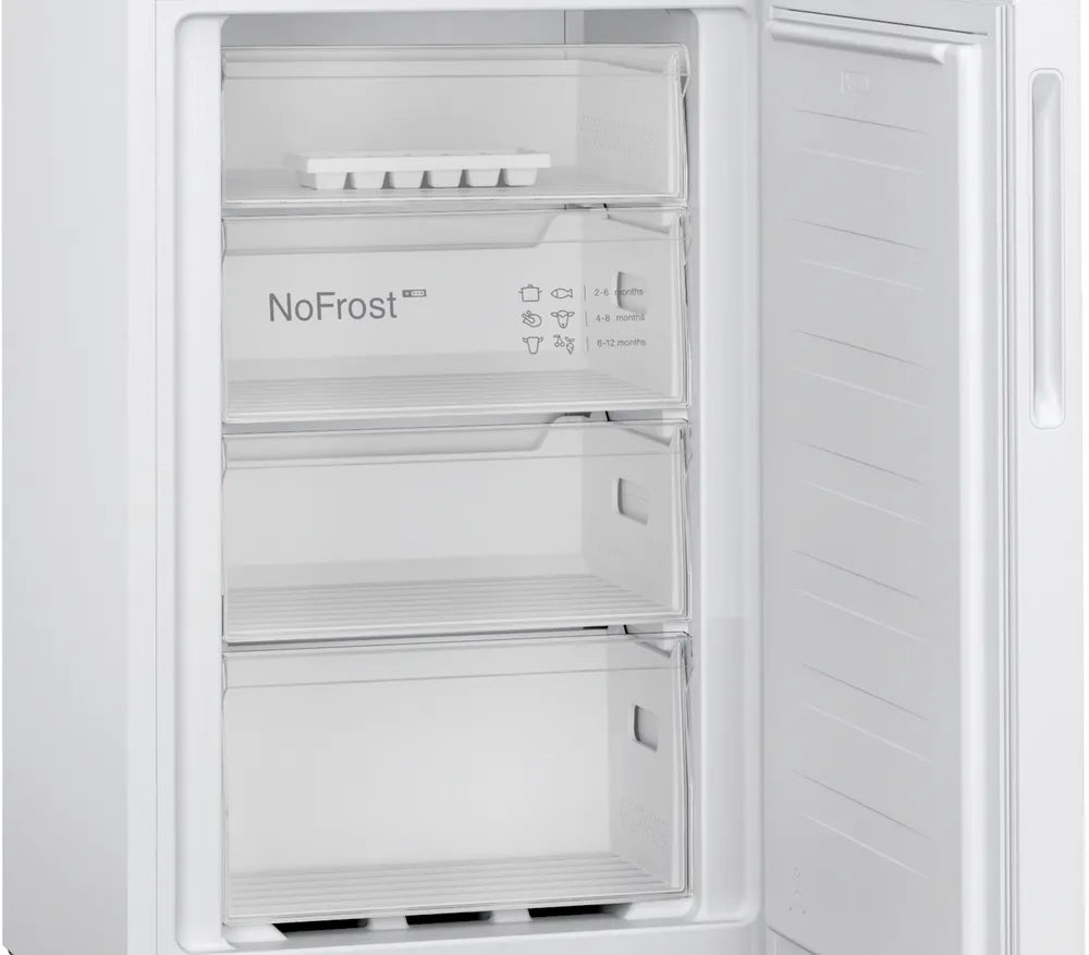 Bosch Series 2 Free-standing Fridge With Freezer | White| KGN27NWEAG