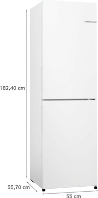 Bosch Series 2 Free-standing Fridge With Freezer | White| KGN27NWEAG