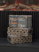 Thorntons Ecoblaze Hard Wood Briquettes 10kg (12 Pack) | 50 Packs Special Offer