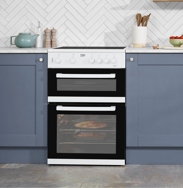 Beko Electric Cooker White 600mm | KTC611W