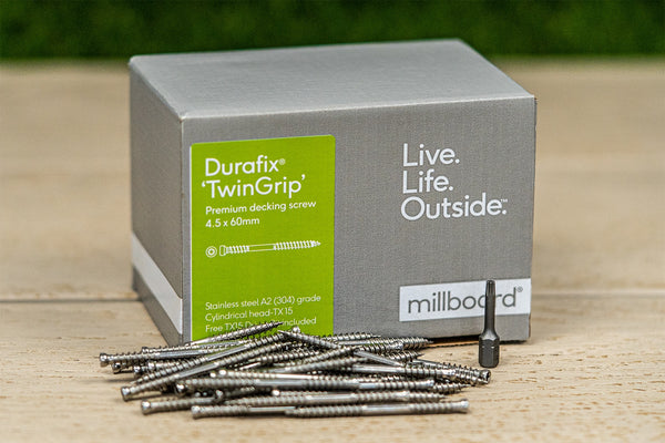 Durafix Trimhead Stainless Steel Screw Box of 250 45x4.5mm