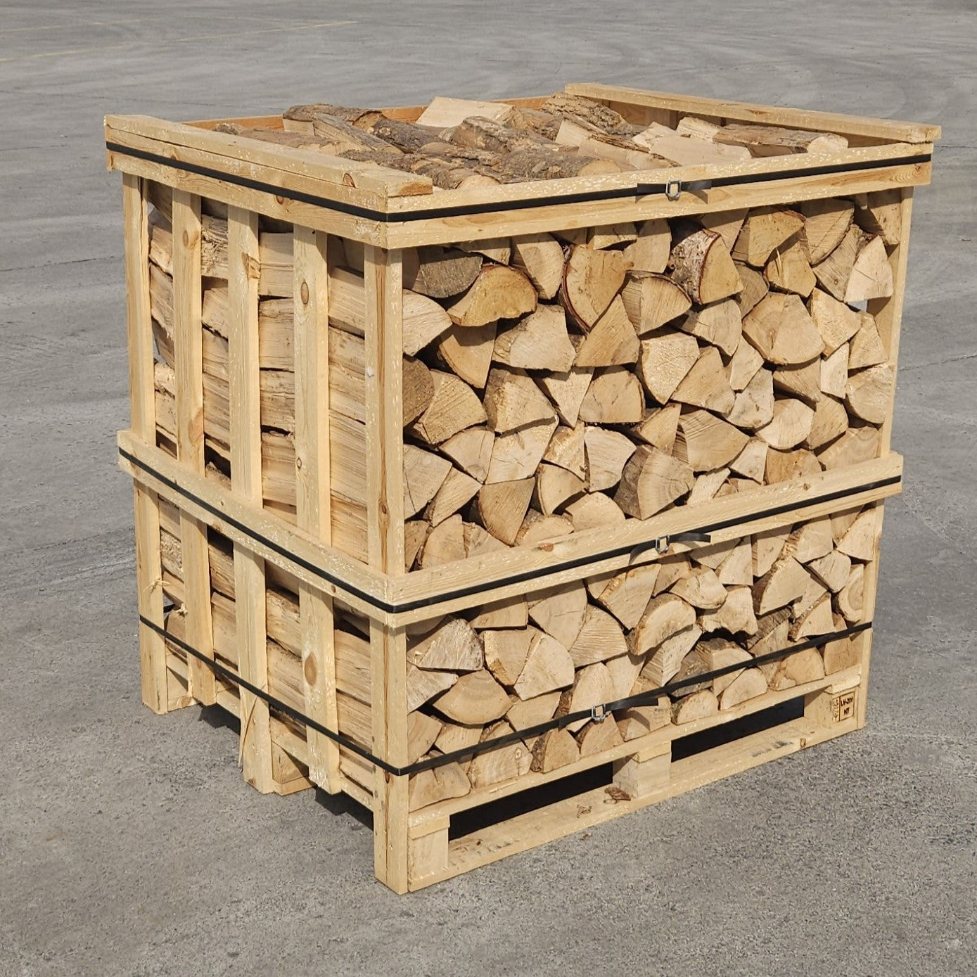 Kiln Dried Ash Crate 1.25M3 (4 Rows)