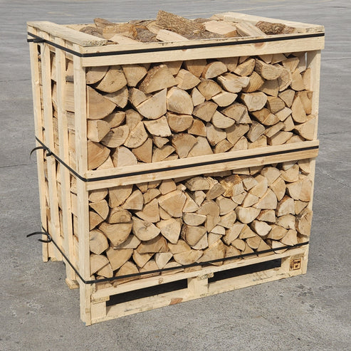 Kiln Dried Ash Crate 1M3 (3 Rows)