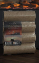 Pallet Of Readyblaze Ruf Round Briquette 4 Pack 8kg (125 Packs)
