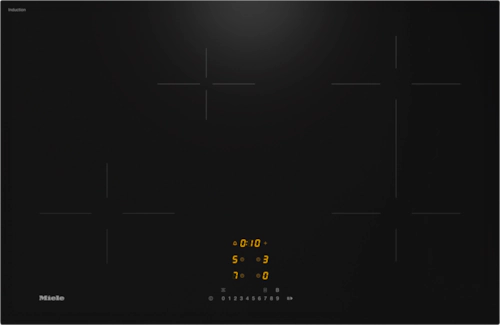 Miele Induction Hob 800mm - Black KM7373FL