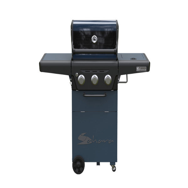 Sahara X350 3 Burner Gas BBQ (Teal)