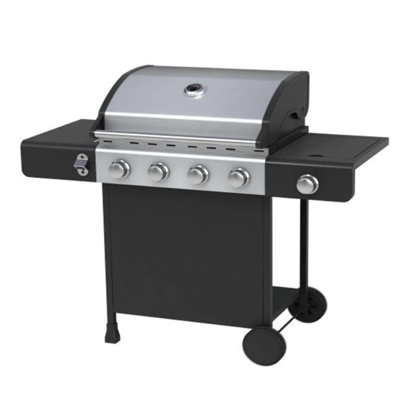 Oscar 4 Burner Gas BBQ with Side Burner
