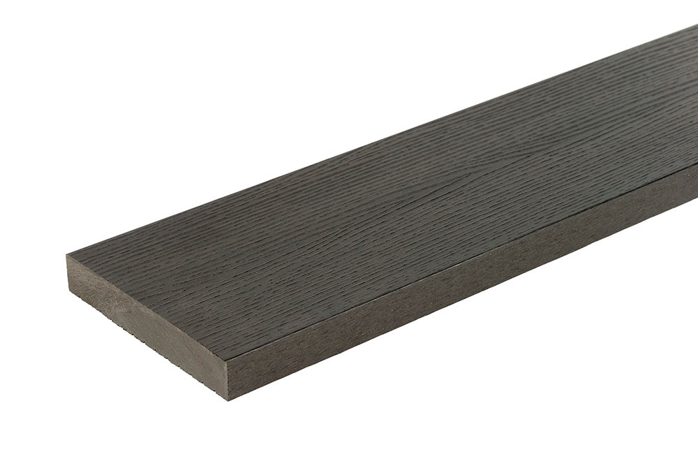 Saige Solid Decking Board 3600mm | Charcoal