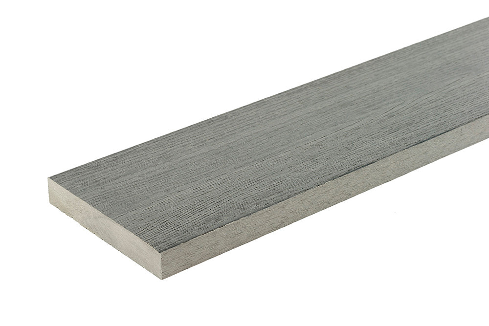 Saige Solid Decking Board 3600mm | Light Grey