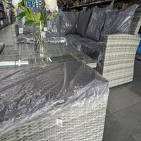 Arabella Rattan Hilo Table Corner Sofa Set