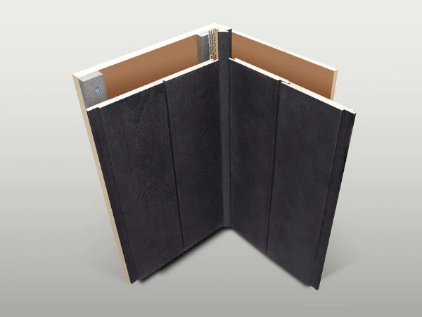 Envello Shadow Line+ Internal Corner Golden Oak 3050x38x38mm