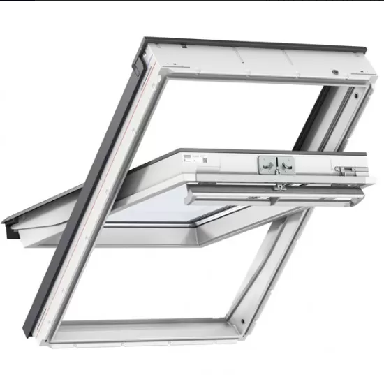 Velux GGU Centre-Pivot Window | White Polyurethane
