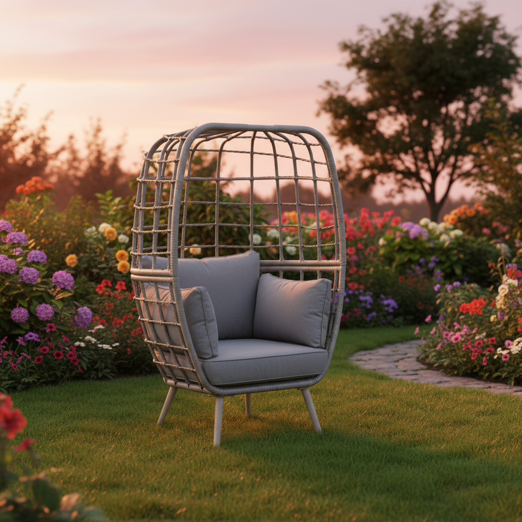 Portofino Single Sofa With Cage MGN-847