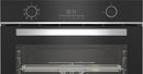 Beko Pro AeroPerfect AirFry Single Pyrolytic Oven Black 600mm | BBIMA13301XMP