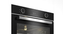 Beko Pro AeroPerfect AirFry Single Pyrolytic Oven Black 600mm | BBIMA13301XMP