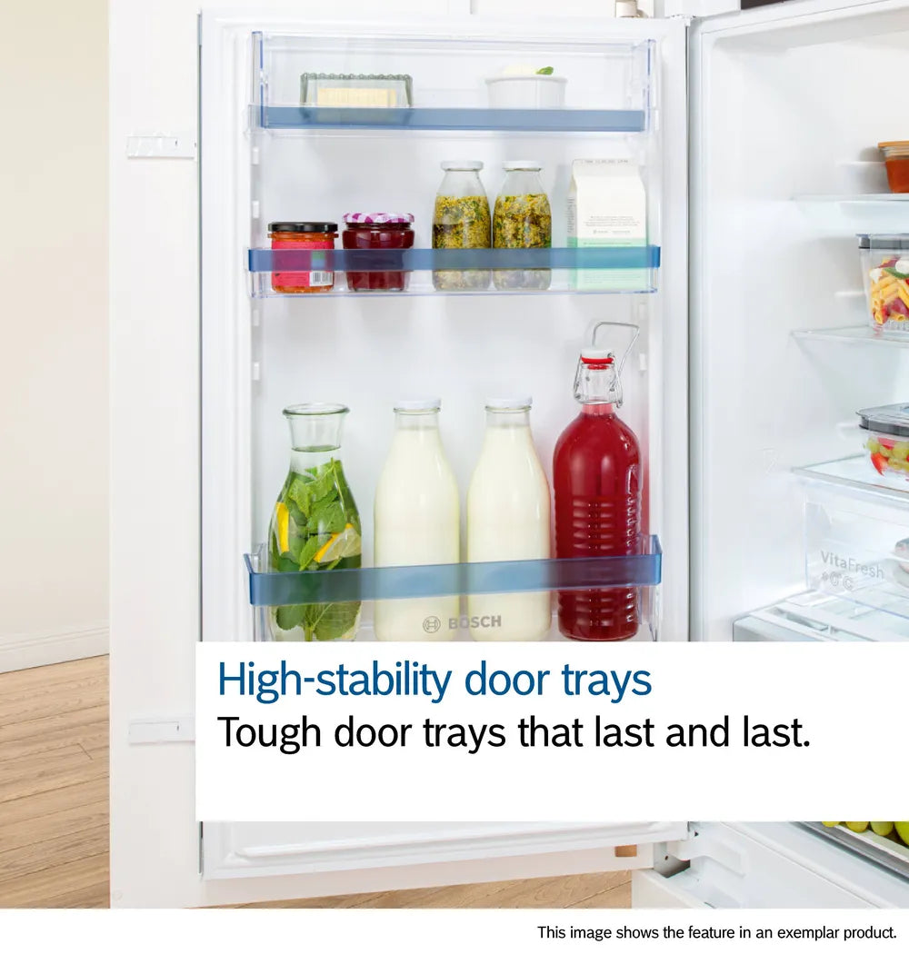 BOSCH Series 4 Integrated 70/30 Fridge Freezer - Sliding Hinge KIN86VSE0G
