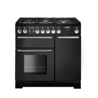 Rangemaster Infusion 90 Dual Fuel | Charcoal Black | INF90DFFCB