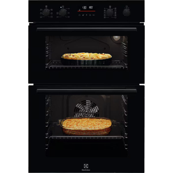 Electroloux Integrated Double Oven Black | EDFDC46K