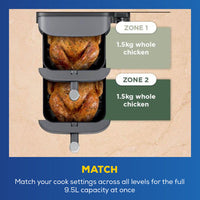 Ninja Double Stack XL Airfryer 9.5l | SL400UK