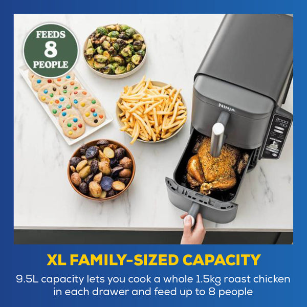Ninja Double Stack XL Airfryer 9.5l | SL400UK
