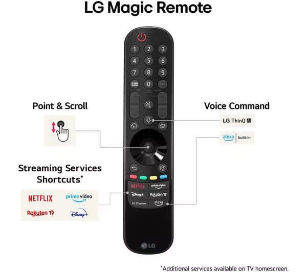 LG 75" UT81 UHD 4K Smart TV |  75UT81006LA.AEK