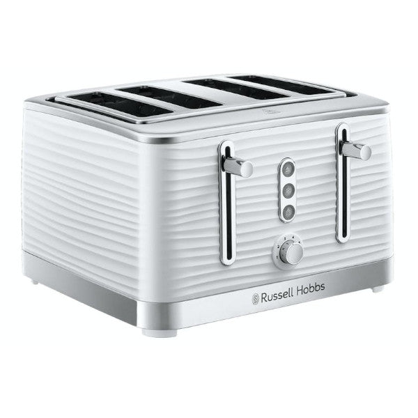 Russell Hobbs Inspire 4 Slice Toaster | White | 24380