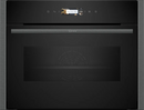 Neff N 70 Built- In 45l Compact Oven With Microwave | Graphite Grey | C24MR21G0B