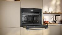 Neff N 70 Built- In 45l Compact Oven With Microwave | Graphite Grey | C24MR21G0B